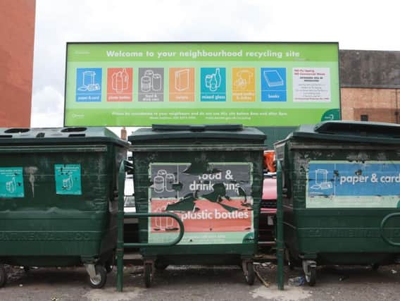 Boosting recycling rates is part of the environmental strategy