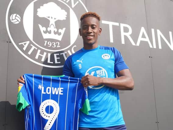 Jamal Lowe is pleased to be back with Paul Cook