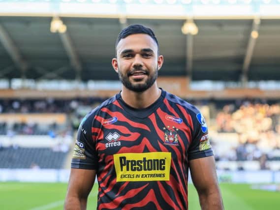 Bevan French travelled with the Wigan squad to Hull FC