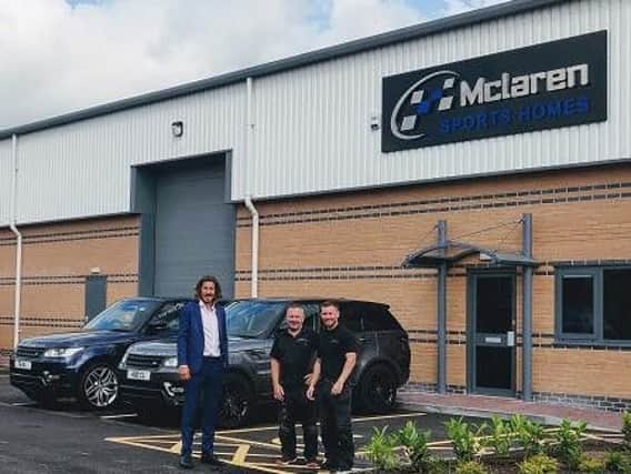 Mclaren Sports Homes has moved onto the Moss Industrial Estate