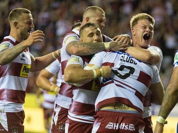 Wigan could climb to second with a win against Warrington