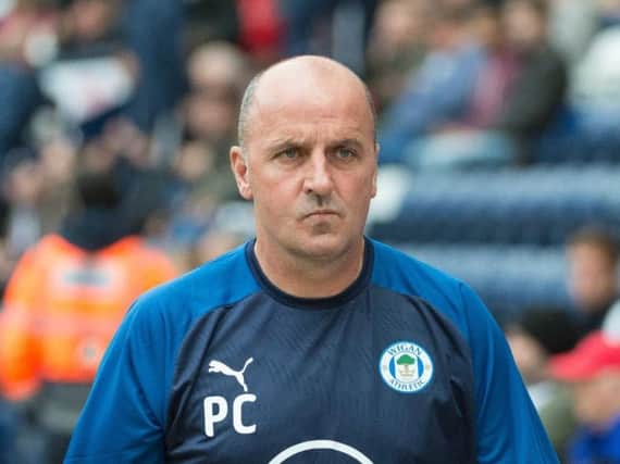 Wigan Athletic boss Paul Cook