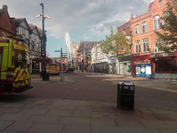 Emergency services in Market Place
