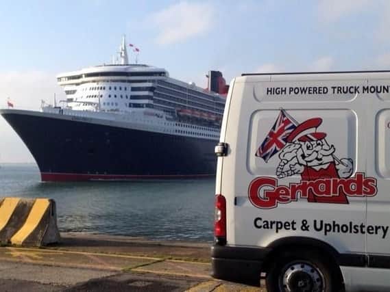 Gerrards has contracts to clean 11 cruise ships.