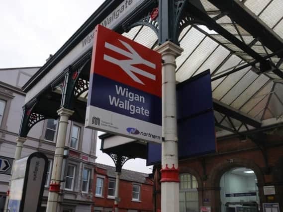 Wigan Wallgate is one of the stations involved in the campaign