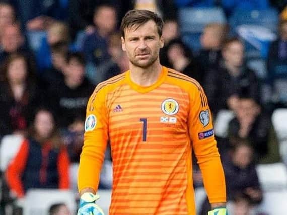 Wigan Athletic goalkeeper David Marshall