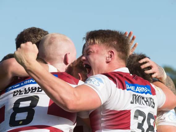 Wigan's Morgan Smithies has come through the ranks this year