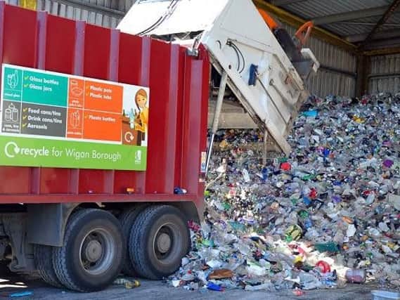 Waste for recycling