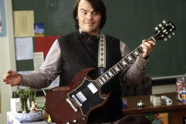 Jack Black in the film version of the show