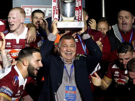 Shaun Wane departed with a Grand Final win
