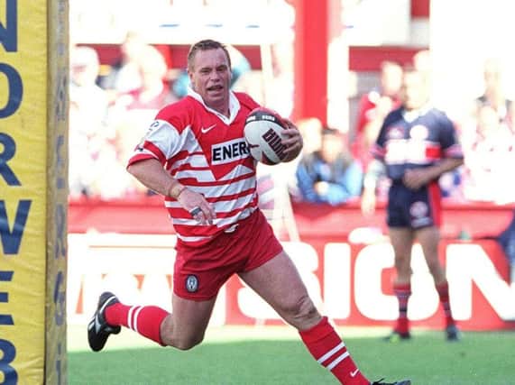 Greg Florimo played for Wigan in 1999