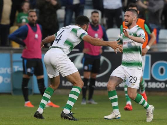 Jack Byrne (right)