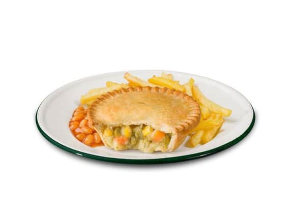 A Holland's cheese and vegetable pie
