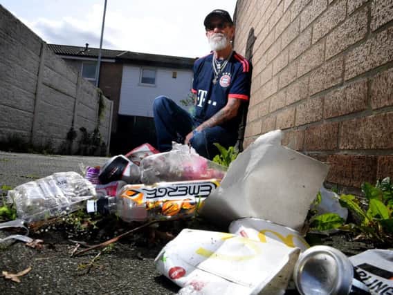 Jim Gaskell, a foster carer who lives on Prestt Grove