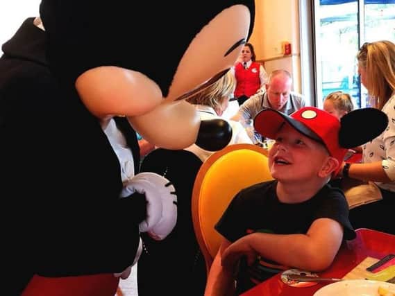 Bobby Baldwin's dream comes true at Disneyland