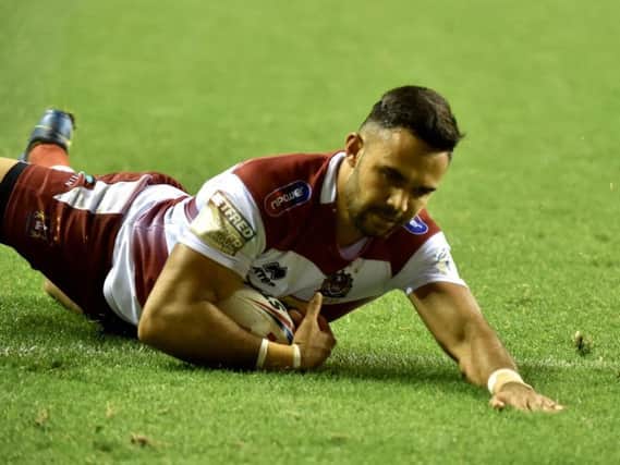 Bevan French's try was one of the few highlights of Wigan's semi-final loss to Salford