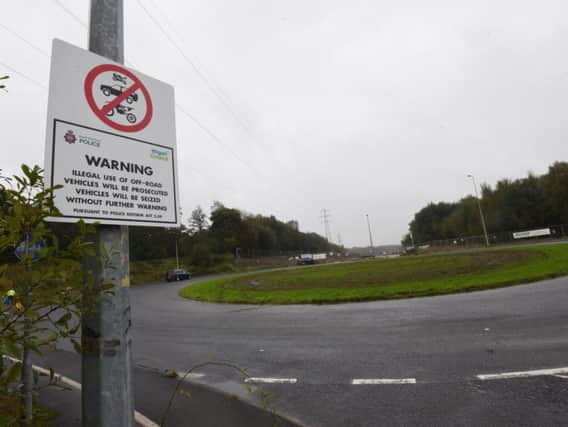 Westwood Way and Westwood Park Drive have become a hotbed of illegal joy riding