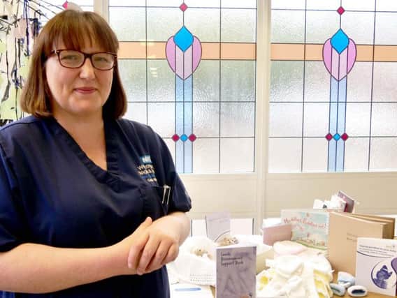 Bereavement midwife Sarah Howard