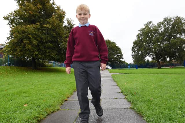 Oliver Hodge completed an incredible one million steps to raise money for Diabetes UK