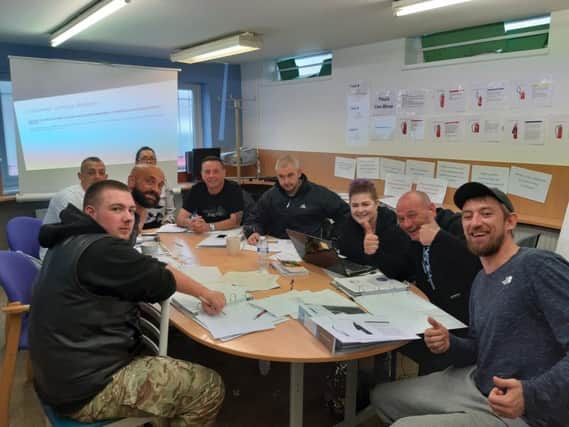 The group of people The Brick worked with to successfully gain the CSCS card