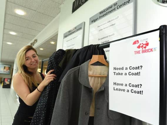 Coats can be donated or collected from Wigan Investment Centre