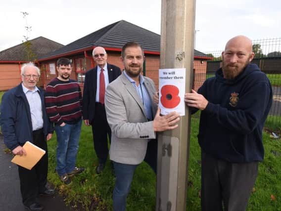 Veterans' stories will be written on poppies as a Remembrance tribute