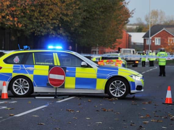 Scholefield Lane was closed for several hours on Monday as police launched an investigation