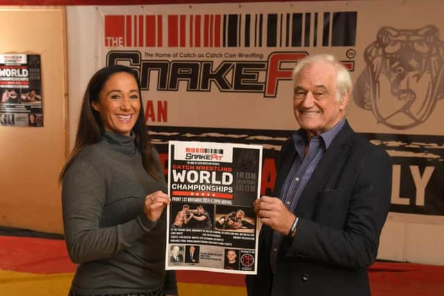 Andrea and Roy Wood help their inaugural World Championships last year