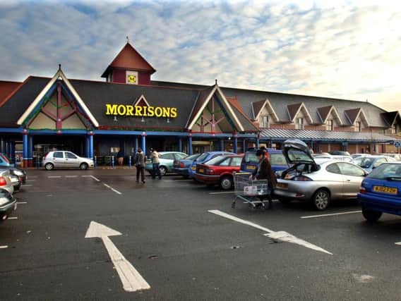 The Morrisons supermarket in Ince