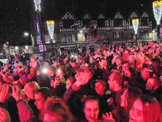 Huge crowds will be turning out to see the big switch on