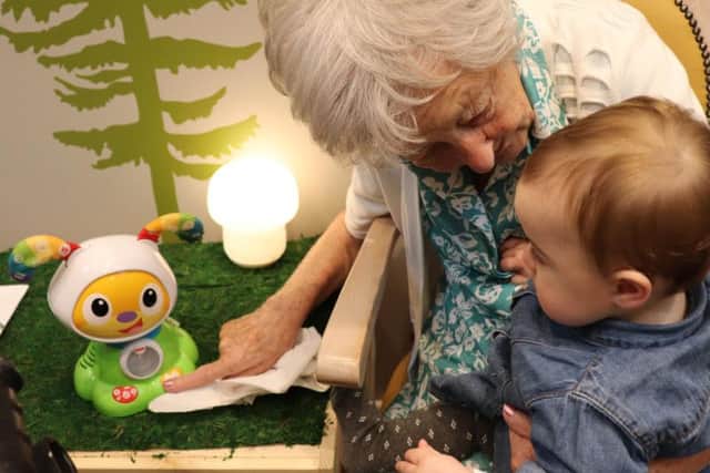 The group brings the generations together through play