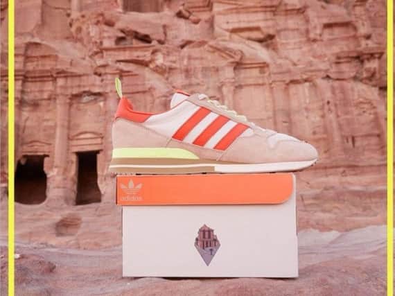 The new trainer inspired by the globetrotting of Dylan Harris, the Wigan founder of Lupine Travel