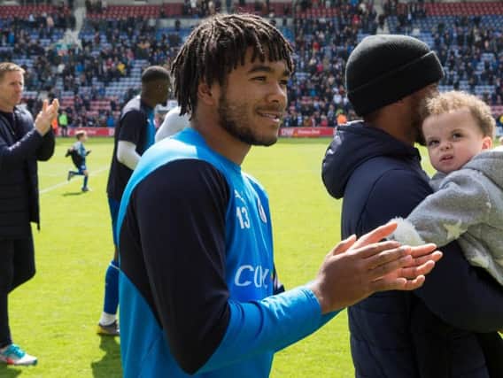 Reece James after his final appearance for Latics