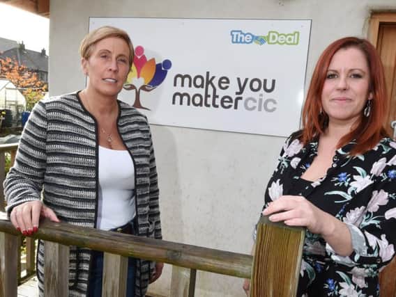 Callie Hickey and Claire Taylor from Make You Matter CIC