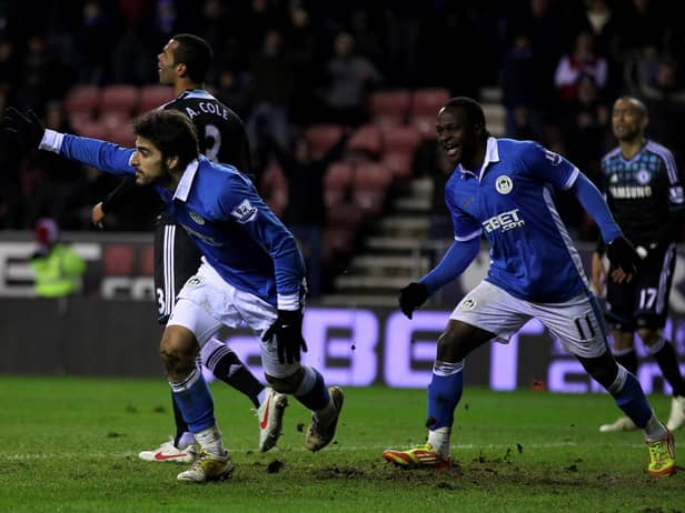 Victor Moses, with Jordi Gomez