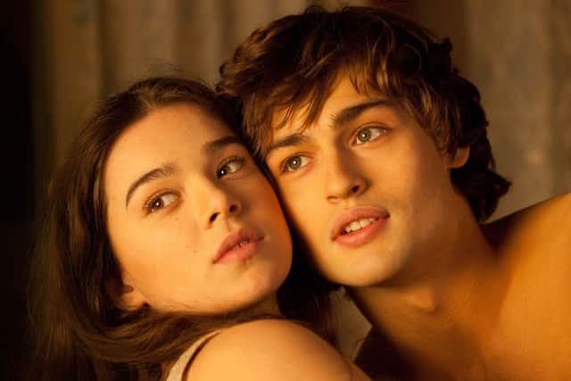Douglas Booth as Romeo and Hailee Steinfeld as Juliet