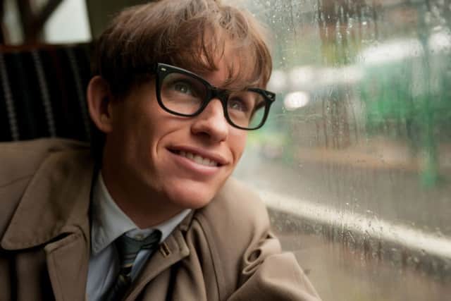 Eddie Redmayne as young Stephen Hawking in The Theory Of Everything