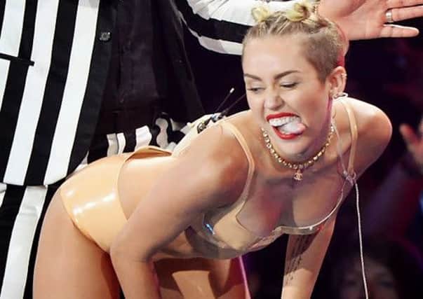 Pop star Miley Cyrus hit the headlines for twerking