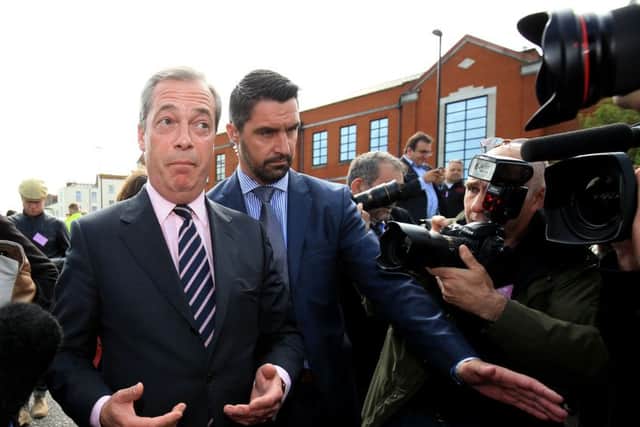 Ukip leader and parliamentary candidate for Thanet South Nigel Farage, who has stepped down after losing his seat
