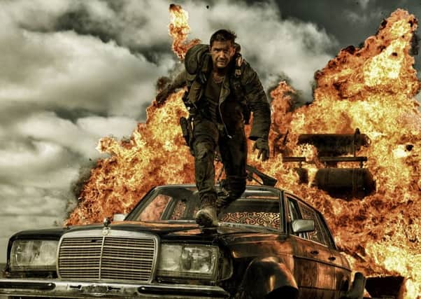Mad Max: Fury Road, with Tom Hardy