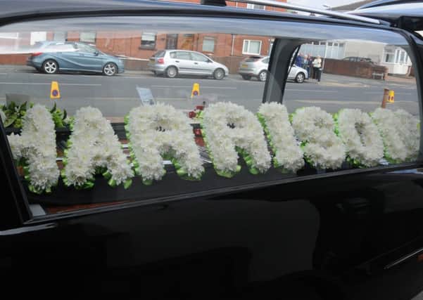 The funeral of 12-year-old Cancer sufferer Harrison Ledsham