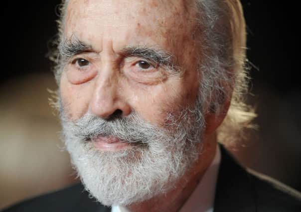 Sir Christopher Lee has died aged 93