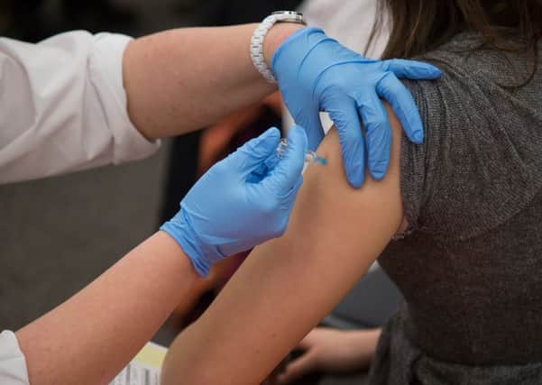 Meningitis C vaccine inoculation