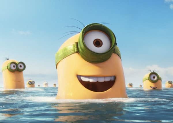A scene from Minions