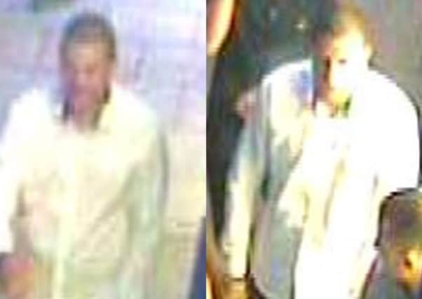 Police want to speak to this man in connection with an attack in Preston city centre