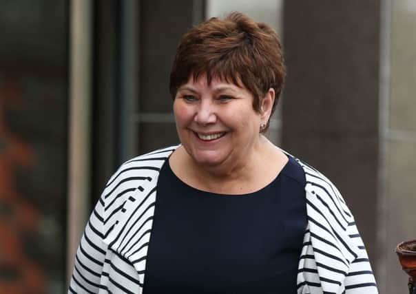 Labour MP Marie Rimmer leaves Glasgow Sheriff Court