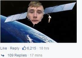Cossick as the International Space Station