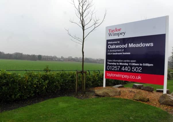 Land off Vicarage Lane, Shevington, across from the new Taylor Wimpey Oakwood Meadows housing estate - which has been granted permission for new sports pitches and allotments