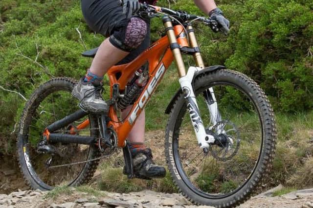 A bike stolen from Orrell charity cyclist Claire Calland