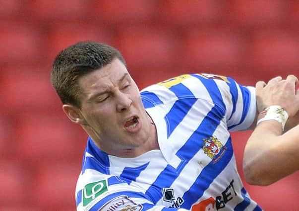 Joel Tomkins faced Salford in a friendly